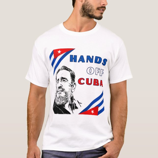 Hands off Cuba T Shirt (Framsida)