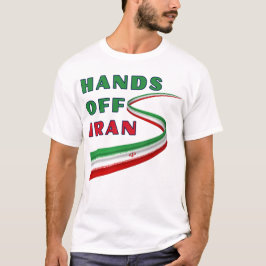 Hands Off Iran T Shirt