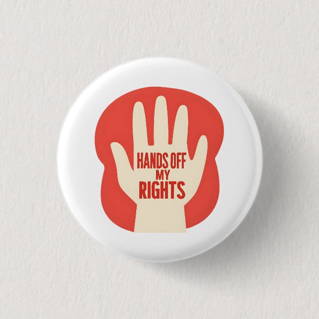 Hands Off My Rights – Equality  Knapp (Framsida)