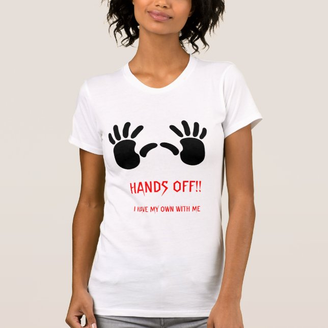 HANDS OFF!! T SHIRT (Framsida)
