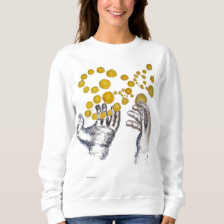 Hands Outstretched with Golden Globes T Shirt