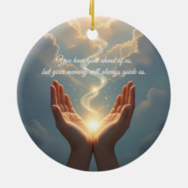 Hands Set the Soul Free, peace, sympathy  Julgransprydnad Keramik