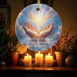 Hands Set the Soul Free, sympathy  Julgransprydnad Keramik