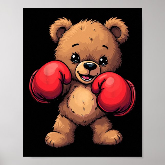 Handskar för boxning av spjutspetsar poster (Framsidan)
