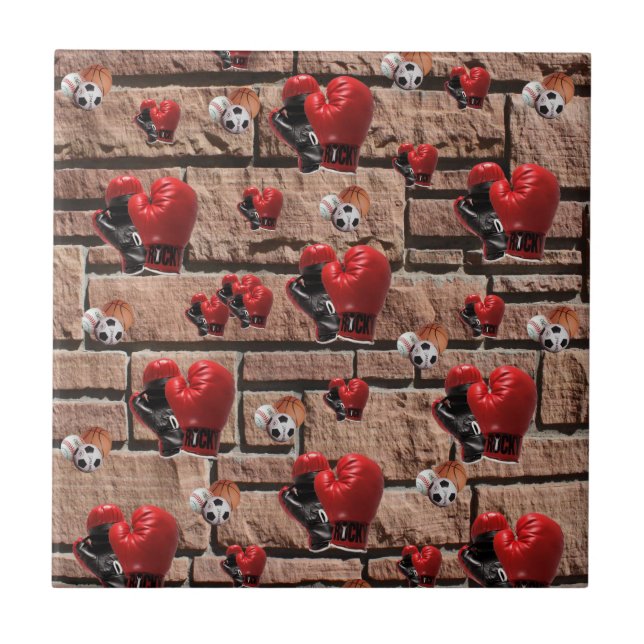 Handskar för keramiska plattor kakelplatta (Framsidan)