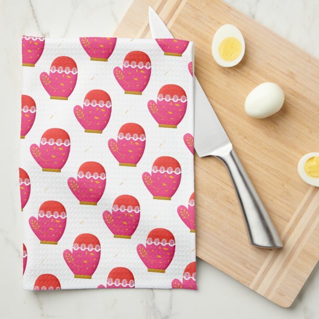 Handskar Kökshandduk (Vikt i Fjärdedel)