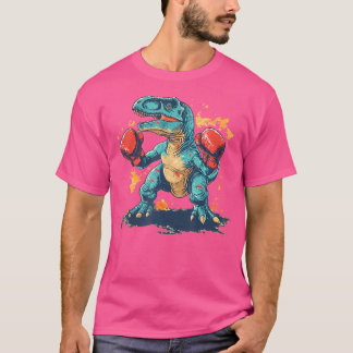 Handskar med dosinosaur för coola t shirt