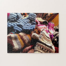 Handskar och munnar pussel