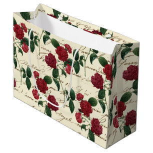 Handskrift för fantastisk Röd ros och klassisk Vin