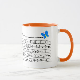 Handskrift Mugg