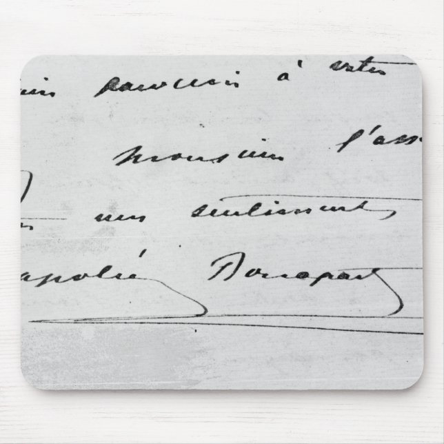 Handskrift och häfte musmatta (Framsidan)