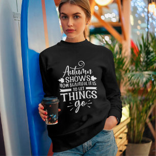 Handskrift och höst t shirt