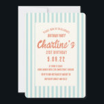 Handskrift Pastel Retro 21St Birthday Party Inbjudningar<br><div class="desc">Handskrift Pastel Retro 21:e födelsedagen Party 21</div>