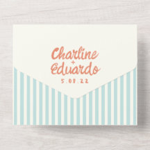 Handskrift Pastel Retro Bröllop