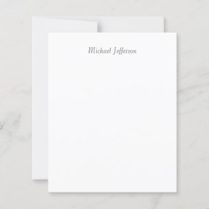 Handskrift Skriptskript Namn Elegant Plain Papper
