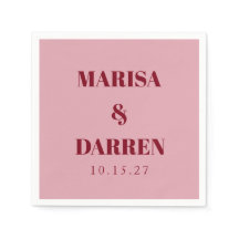 Handskrift Whisky Red Rosa Personligt bröllp