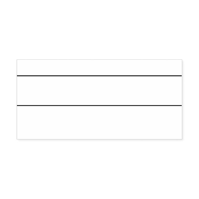 Handskriftsrad Frimärke Stämpel (Tryck)