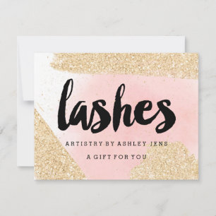 Handskript för glitter-utslag för Gift-certifikat