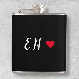 Handskript för Monogram Black Heart Fickplunta