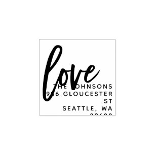 Handskript i Kärlek   PERSONLIG BRÖLLOP Stämpel