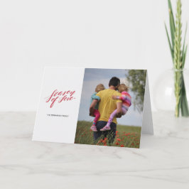 Handskriptsäsongen för hälsningsbevis för kärlek helgkort