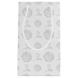 Handskriven allt du behöver är Kärlek Mönster gift