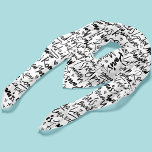 Handskriven Berömd i Mönster<br><div class="desc">Snyggt mönster består av namn i världens berömdar (New York, Milano, Rom, Barcelona, Moskva, Paris, Madrid) i snyggt svart på vitt.</div>