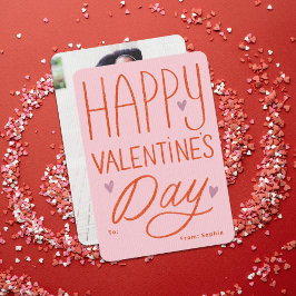 Handskriven Classroom Valentine Inbjudningar