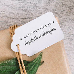 Handskriven dator med Kärlek efter eget namn Stämpel