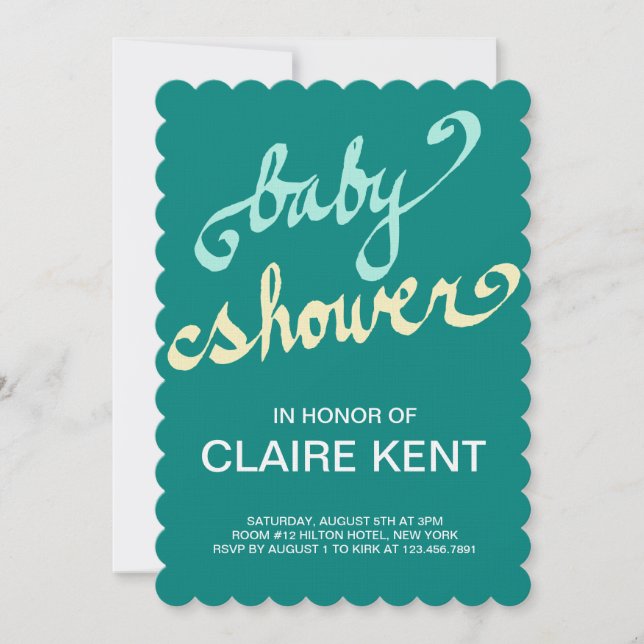 handskriven inbjudningar (Framsida)