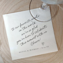 Handskriven kärlek anteckning stil hjärta bröllop