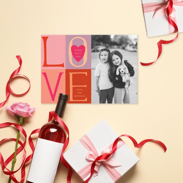 Handskriven KÄRLEK Brev-familjen Valentine Inbjudningar (Skapare uppladdad)