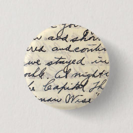 Handskriven med Kärlek Knapp