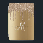 Handskriven Monogram för Namn Guld Metall Glitter iPad Mini Skydd<br><div class="desc">Utformningen är ett foto och caseserna är inte gjorda med glitter, sekvenser, metall eller skogen. Den här utformningen finns även på andra modeller. Du kan också överföra den här designen till en annan produkt. Ingen egentlig glitter användes för att tillverka denna produkt. Den här designen kan vara personlig i det...</div>