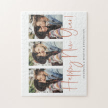 Handskriven nyårskoppling Ro Guld Marble