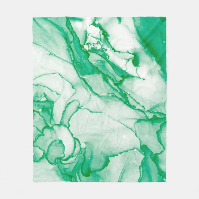 Handskriven nybörjartext gör din egen magi  fleecefilt (Framsidan)