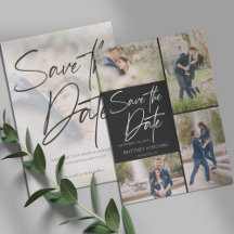 Handskrivet bildkollage svart