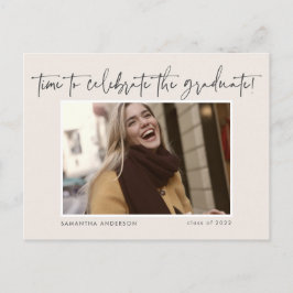 Handskrivet budgetskript, foto 2022 Studenten Vykort