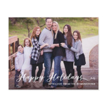 Handskrivet foto för budgetmodern Glad helg