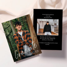 Handskrivet fotot Studenten