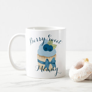 Handskrivet skript Berry Sweet Mamma Blueberry Kaffemugg