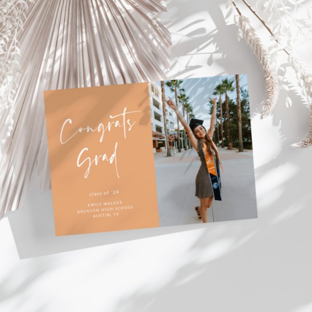 Handskrivet Studenten-meddelandekort för skript Meddelande (Skapare uppladdad)