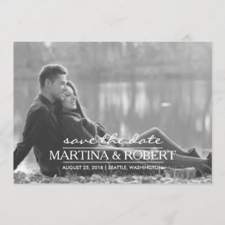 Handskrivet vitt skript Spara datumfoto Spara Datumet