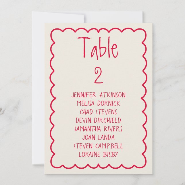 Handskrivna återgångsdiagram för unika säten i Brö Inbjudningar (Framsida)