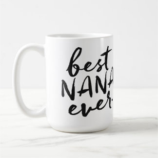 Handskrivna bäst Nana någonsin Kaffemugg