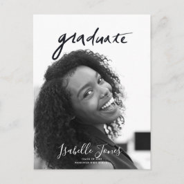 Handskrivna brev - minimalistiskt foto Studenten Meddelande Vykort