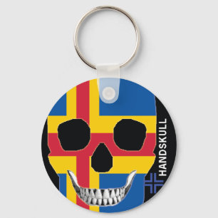 HANDSKULL Åland - Nyckelkedja Nyckelring