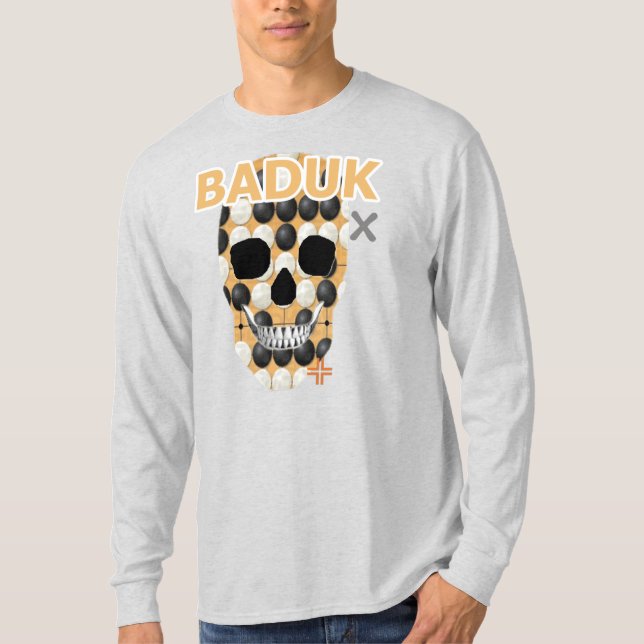 HANDSKULL Baduk Långärmad T-Shirt B2 (Framsida)