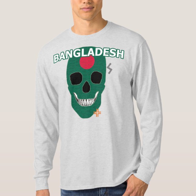 HANDSKULL Bangladesh Långärmad T-Shirt B2 (Framsida)
