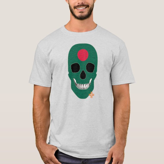 HANDSKULL Bangladesh t-shirt basic B2 (Framsida)